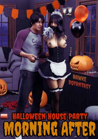 Halloween house party: Morning after - hawke fansadox 613